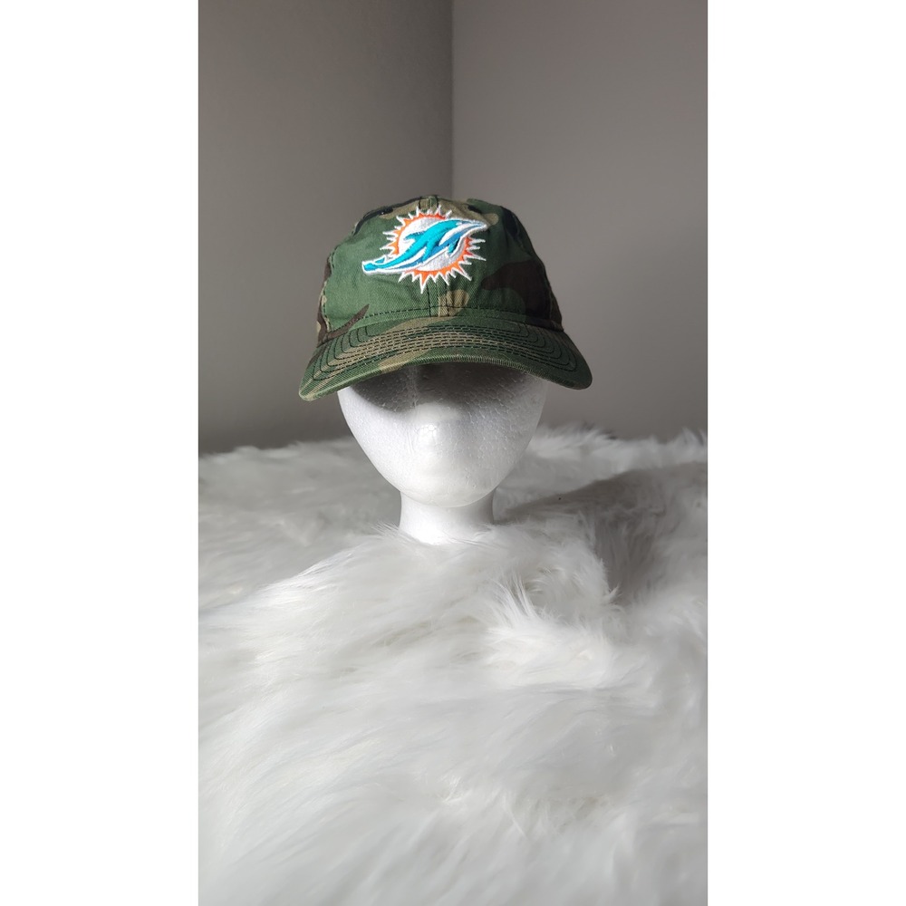 Miami Dolphins New Era 9Twenty Youth Camo Hat NFL Football Cap